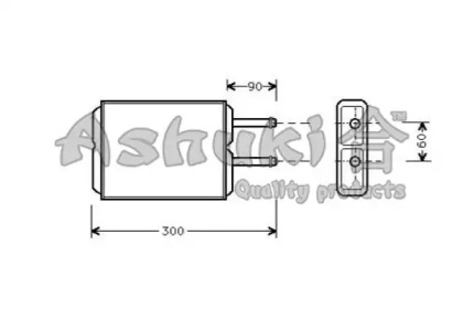 Теплообменник (ASHUKI: M559-94)