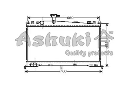 Теплообменник (ASHUKI: M559-98)