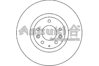 Тормозной диск (ASHUKI: M606-33)