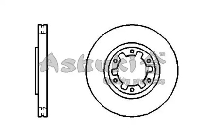 Тормозной диск (ASHUKI: N013-83)