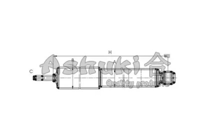 Амортизатор (ASHUKI: N330-38I)