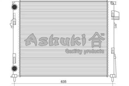 Теплообменник (ASHUKI: N653-07)