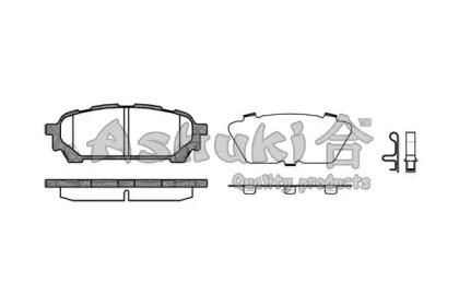 Комплект тормозных колодок (ASHUKI: S011-18)