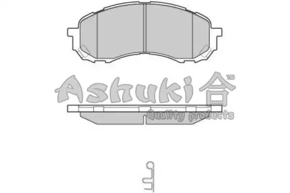 Комплект тормозных колодок (ASHUKI: S011-47)