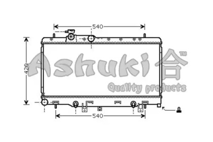 Теплообменник (ASHUKI: S550-16)