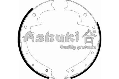 Комлект тормозных накладок (ASHUKI: US104111)