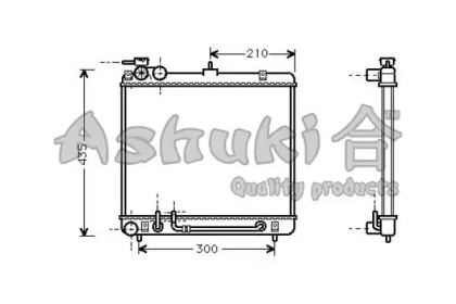 Теплообменник (ASHUKI: Y550-14)