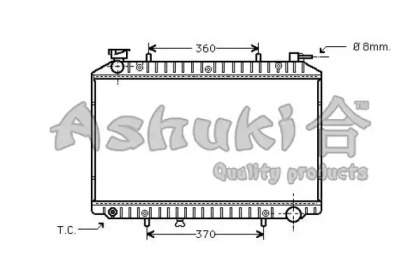 Теплообменник (ASHUKI: N656-42)