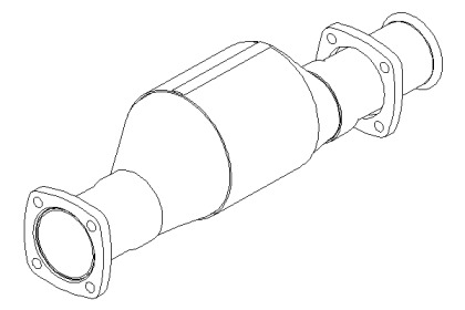 Катализатор (KLARIUS: 370633)