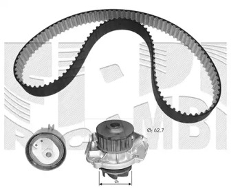 Ременный комплект (AUTOTEAM: KATW1252B)