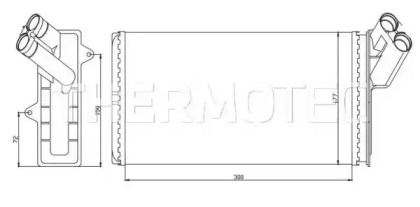 Теплообменник (THERMOTEC: D6P004TT)