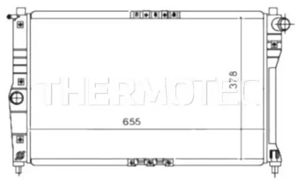 Теплообменник (THERMOTEC: D70006TT)