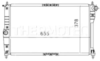 Теплообменник (THERMOTEC: D70008TT)