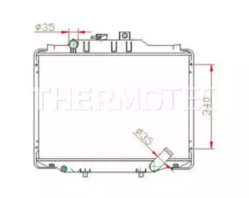 Теплообменник (THERMOTEC: D70505TT)