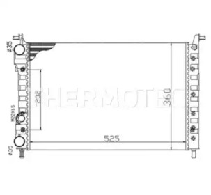 Теплообменник (THERMOTEC: D7F024TT)