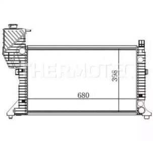 Теплообменник (THERMOTEC: D7M004TT)