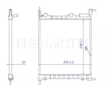 Теплообменник (THERMOTEC: D7R013TT)