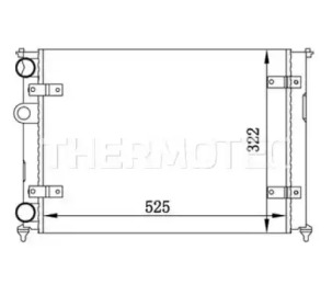 Теплообменник (THERMOTEC: D7W029TT)