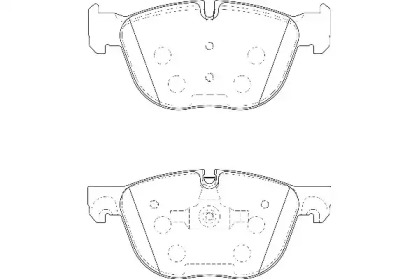 Комплект тормозных колодок (WAGNER: WBP24170A)