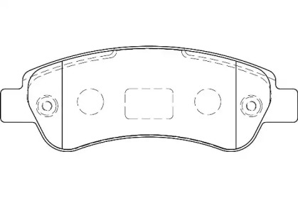 Комплект тормозных колодок (WAGNER: WBP24465A)