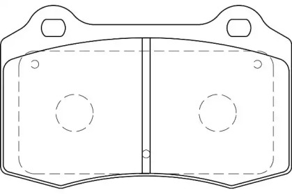 Комплект тормозных колодок (WAGNER: WBP21381B)