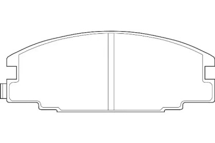 Комплект тормозных колодок (WAGNER: WBP21467A)