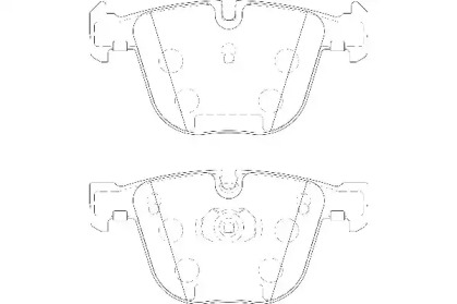Комплект тормозных колодок (WAGNER: WBP23309A)