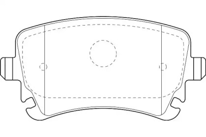 Комплект тормозных колодок (WAGNER: WBP23326B)