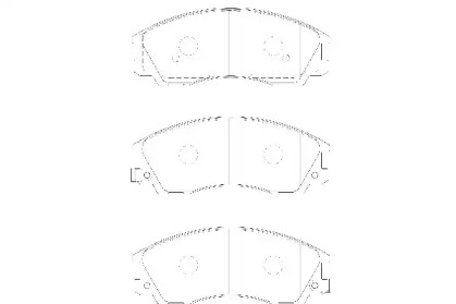 Комплект тормозных колодок (WAGNER: WBP24059A)