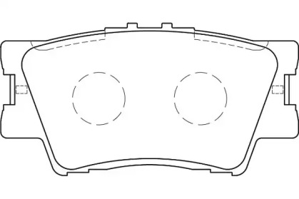 Комплект тормозных колодок (WAGNER: WBP24338A)