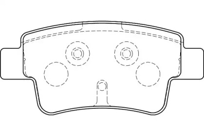 Комплект тормозных колодок (WAGNER: WBP24349B)