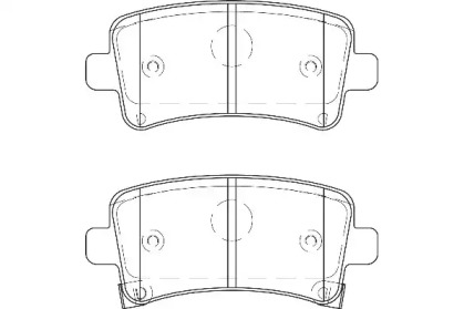 Комплект тормозных колодок (WAGNER: WBP24421A)