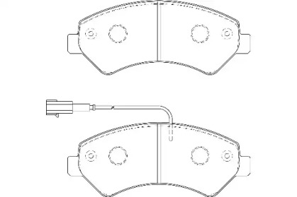 Комплект тормозных колодок (WAGNER: WBP24466A)