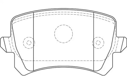Комплект тормозных колодок (WAGNER: WBP24483B)