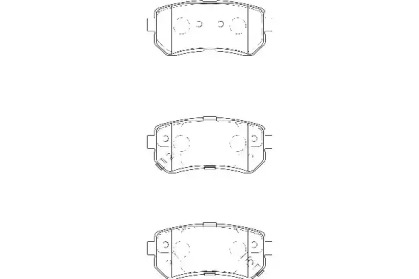 Комплект тормозных колодок (WAGNER: WBP24949A)
