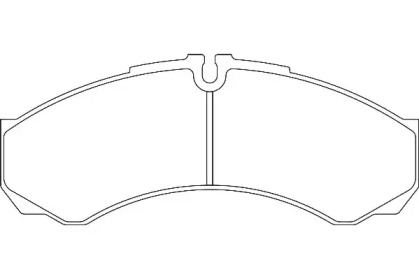 Комплект тормозных колодок (WAGNER: WBP29121B)