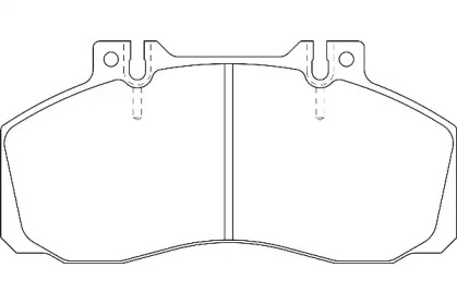 Комплект тормозных колодок (WAGNER: WBP29835A)