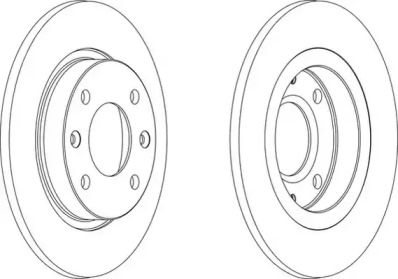 Тормозной диск (WAGNER: WGR0059-1)