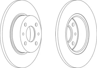 Тормозной диск (WAGNER: WGR0066-1)