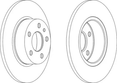 Тормозной диск (WAGNER: WGR0067-1)