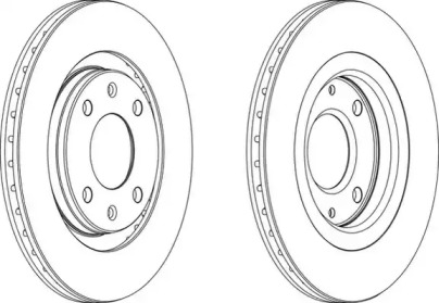 Тормозной диск (WAGNER: WGR0192-1)