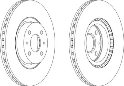 Тормозной диск (WAGNER: WGR0220-1)