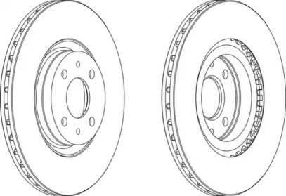 Тормозной диск (WAGNER: WGR0252-1)