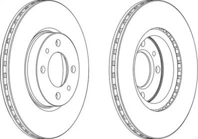 Тормозной диск (WAGNER: WGR0521-1)
