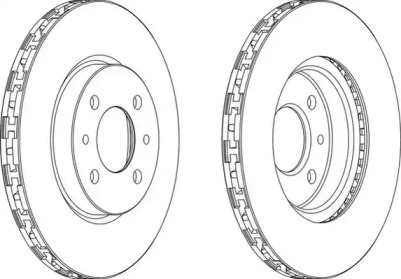 Тормозной диск (WAGNER: WGR0762-1)