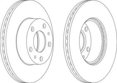 Тормозной диск (WAGNER: WGR0767-1)