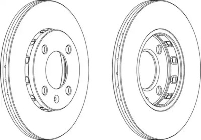 Тормозной диск (WAGNER: WGR0812-1)