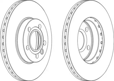 Тормозной диск (WAGNER: WGR0846-1)