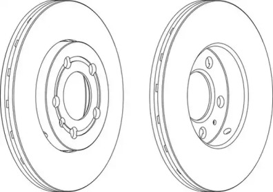 Тормозной диск (WAGNER: WGR0927-1)