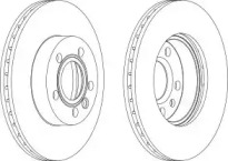 Тормозной диск (WAGNER: WGR1010-1)